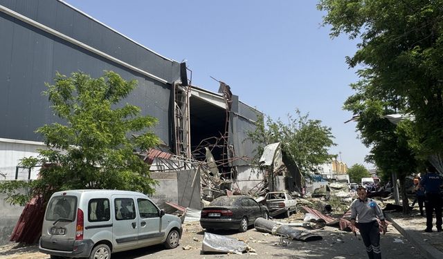 Gaziantep'te fabrikanın buhar kazanında meydana gelen patlamada 7 işçi yaralandı