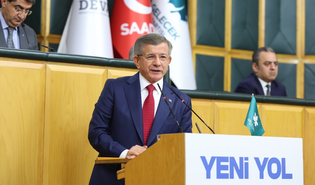 Davutoğlu: PKK'nın silah bırakması tüm bölgenin kazancı olur