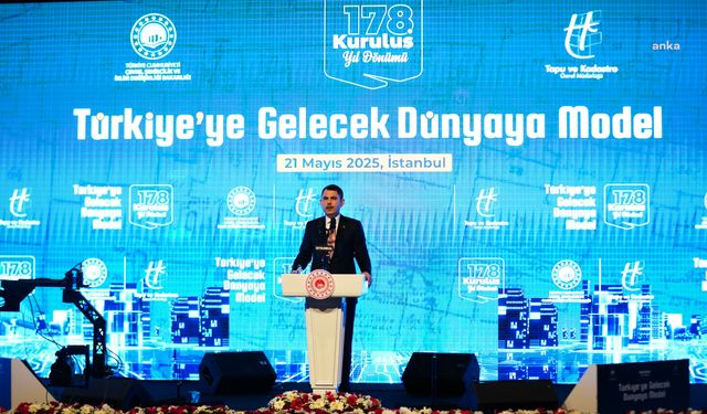 Bakan Kurum: Tapu teşkilatımızla kayıt altına alınmamış tek bir metrekare 2B alanı bırakmayacağız