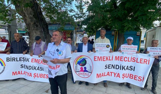 Malatya'da emekliler: Bayram günleri dert, hüzün çaresizlik günleri olmuş artık