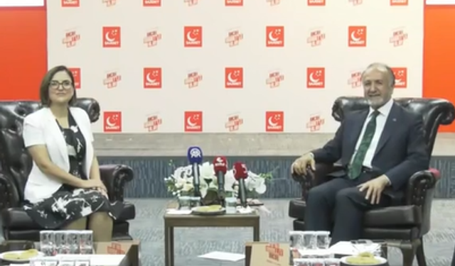 DEM Parti'den Saadet Partisi'ne bayram ziyareti