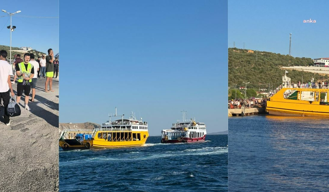 Marmara Adası'ndan Tekirdağ'a seyir halindeki feribotta yangın ile ilişkin 207 yolcunun tahliye edildiği açıklandı