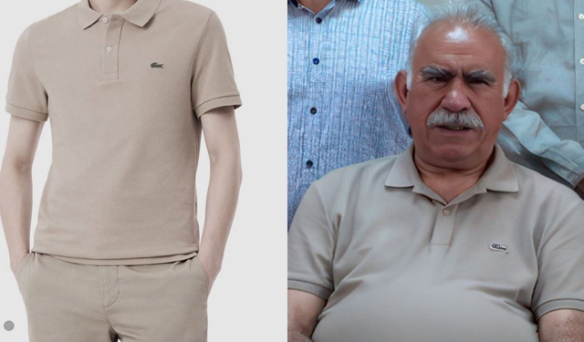 Abdullah Öcalan'ın giydiği tişört satış sitelerinde tükendi