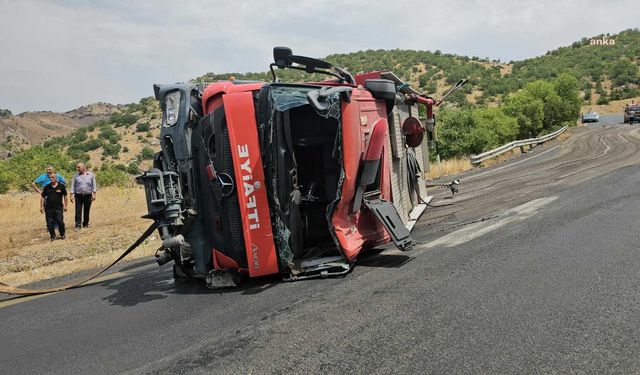 Diyarbakır’da yangına giderken meydana gelen kazada ağır yaralanan itfaiye eri hayatını kaybetti