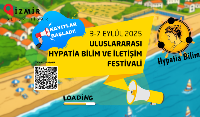 Bilimle Aydınlanmaya Davet: Uluslararası Hypatia Bilim ve İletişim Festivali için geri sayım başladı.