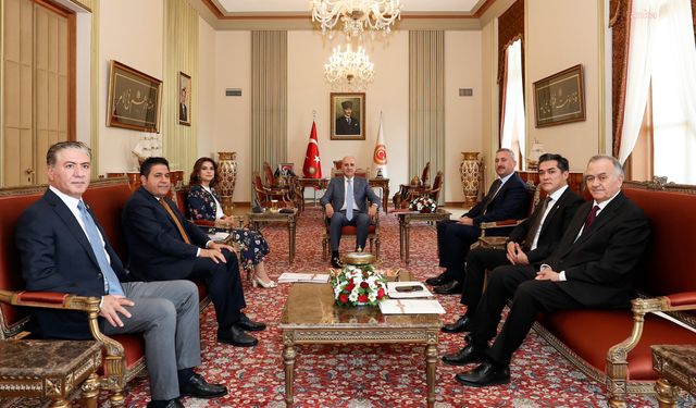 Kurtulmuş, TBMM'de kurulması planlanan komisyonla ilgili TBMM'de grubu olan siyasi partilerle görüştü