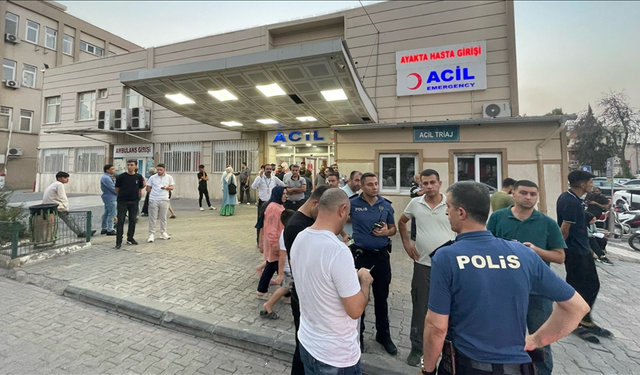 Şanlıurfa'da hastanede saldırıya uğrayan başhekim yardımcısı ve güvenlik görevlisi yaralandı