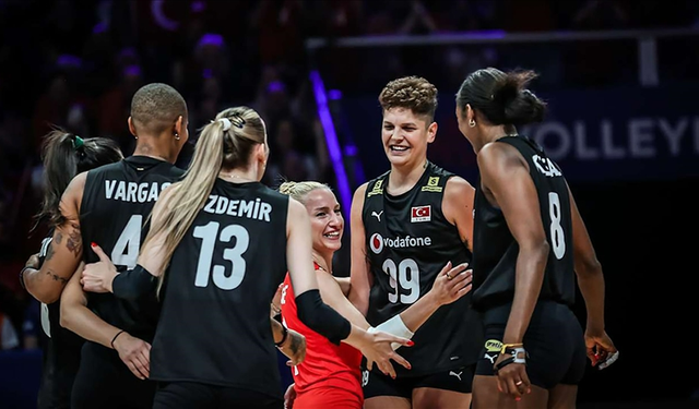 A Milli Kadın Voleybol Takımı, Milletler Ligi'nde yarın Sırbistan'ın rakibi