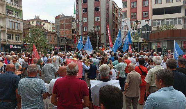 Beşikdüzü’nde Fındık, Doğa ve Demokrasi Mitingi: Ya hep beraber ya hiçbirimiz!