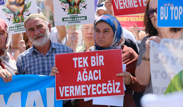 Eskişehir'de madene karşı direniş