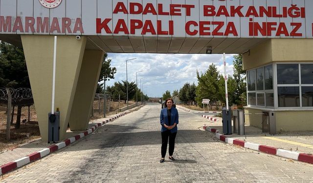 CHP İzmir Milletvekili Sevda Erdan Kılıç’tan Silivri Cezaevi ziyareti