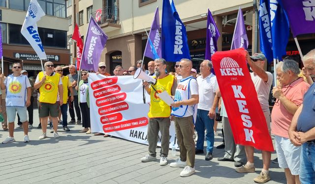 Kamu Emekçileri Balıkesir’de iş bıraktı: 'Ortada toplu sözleşme yok, sefalet dayatılıyor'