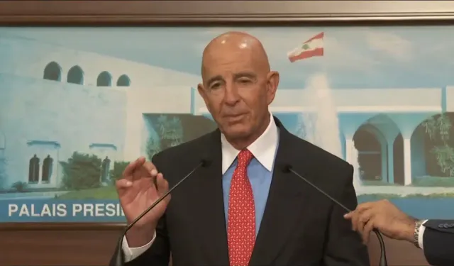 ABD Temsilcisi Barrack’tan Lübnanlı gazetecilere: Medeni olun