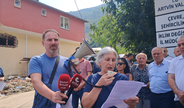 Yeşil Artvin Derneği: Cerattepe’yi ve Artvin’i Cengiz Holding'e bırakmayacağız