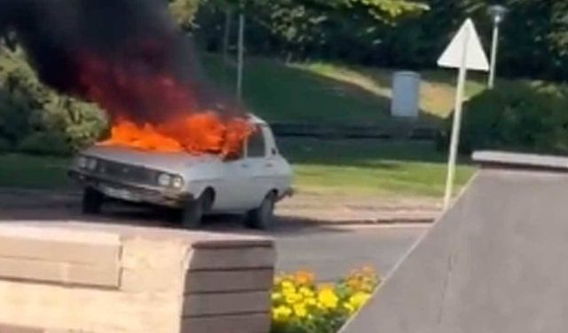 İçişleri Bakanlığı'ndan Meclis önünde "Beyaz Toros" yakılmasına ilişkin açıklama