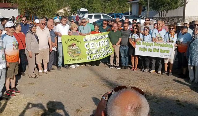 Bolu Mengen’de kuvarsit ocağına 'ÇED' kararına tepki: Köylülerden ortak dava kararı