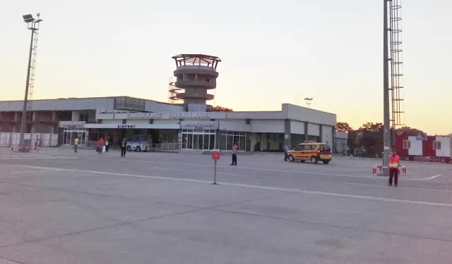 Çanakkale Havalimanı uçuşlara kapatıldı