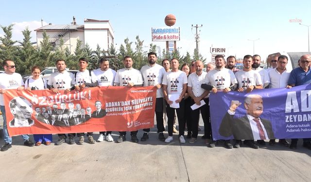 "Adana'dan Silivri'ye Özgürlük Yürüyüşü": CHP’li gençler Aksaray'a ulaştı