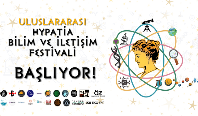 Uluslararası Hypatia Bilim ve İletişim Festivali bugün başlıyor