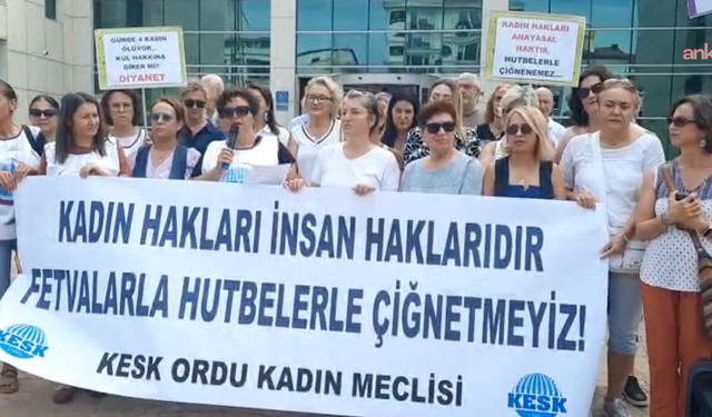 KESK Ordu Meclisi'nden Diyanet'e "miras" hutbesi tepkisi