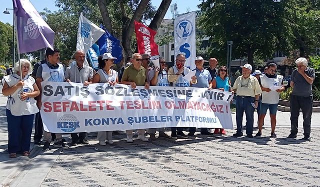 KESK Konya Şubeler Platformu’ndan Zam teklifine tepki