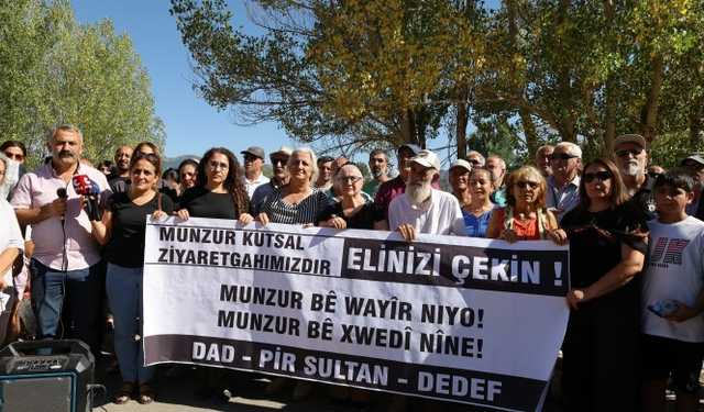 Alevi örgütleri: Munzur'a mescit kabul edilemez