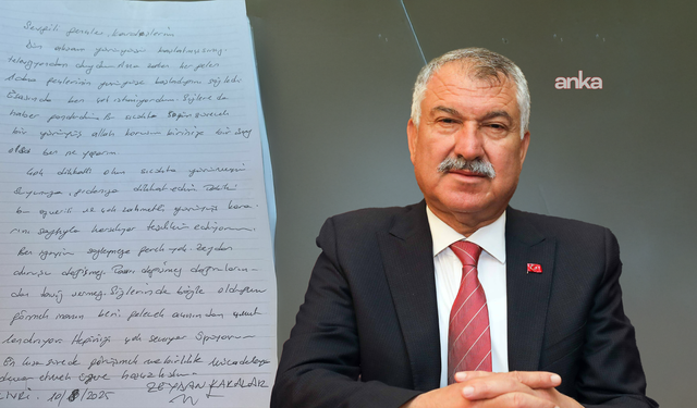 Zeydan Karalar'dan, kendisi için "Özgürlük Yürüyüşü" başlatan gençlere mesaj