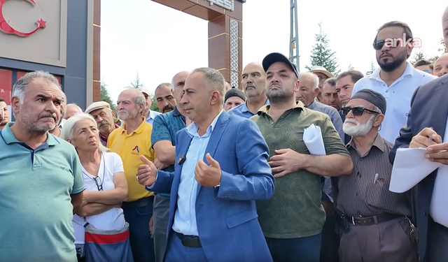 Malatya Doğanşehir'de imar planına tepki