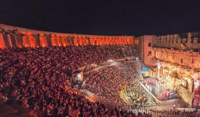 32. Uluslararası Aspendos Opera ve Bale Festivali görkemli baş yapıt Turandot Operası ile kapılarını açtı