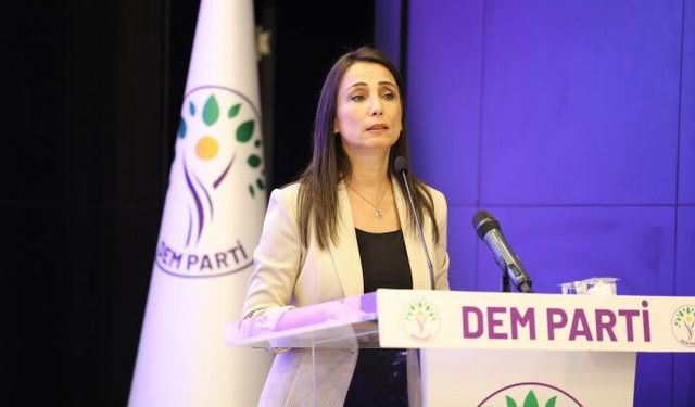 DEM Parti: ABD'nin ve İsrail'in emperyalist dayatmalarını kabul etmiyoruz