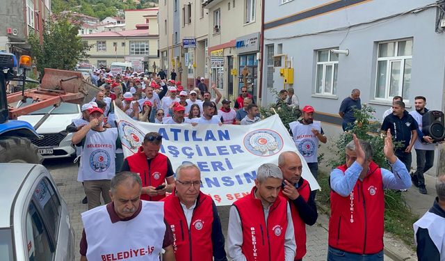 Belediye-İş’ten Şavşat’taki direnişe destek