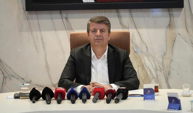 Abdurrahman Tutdere, içme suyu ve altyapı yatırımlarına ilişkin basın toplantısı düzenledi