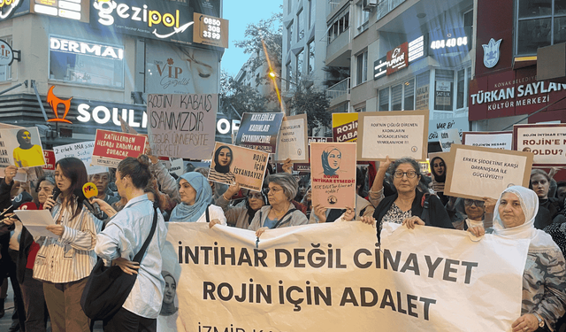 Rojin Kabaiş için İzmir’de yürüyüş: Adaletin geciktirilmesi, kadınların yaşam hakkının gaspıdır