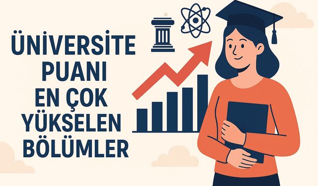 Üniversite Puanı En Çok Yükselen Bölümler