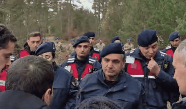 Bilecik'te maden protestosuna jandarma engeli: Torununuza nasıl hesap vereceksiniz?