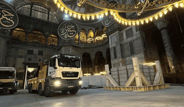 Ayasofya Bilim Kurulu'ndan vinç yanıtı: Açık kalp ameliyatı yapıyoruz