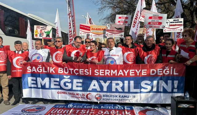 Genel Sağlık-İş Sendikası: Halkın sağlığı rant düzenine teslim edilemez, edilmeyecek, ettirmeyeceğiz