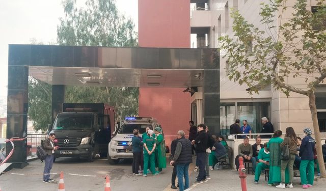 İzmir'de hastanede gaz sızıntısı: Ameliyathane katı turuncu alarmla tahliye edildi