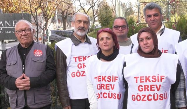 TEKSİF üyesi işçiler 78 gündür grev yapıyor: İnsani bir çalışma şartı ve insani bir ücret istiyoruz