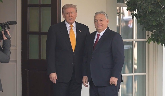 ABD Başkanı Trump, Macaristan Başbakanı Orban'ı Beyaz Saray'da kabul etti