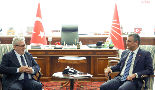 Nacho Sanchez Amor, Özgür Özel’i ziyaret etti