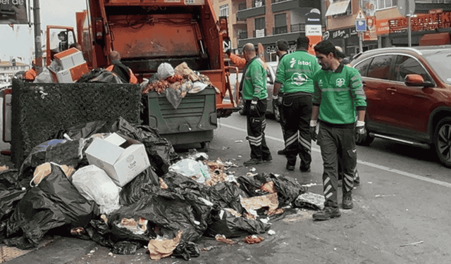 Maltepe'de işçiler "İkramiyemiz yatmadı" diye iş bıraktı, Belediye "Maaş borcumuz yok" dedi