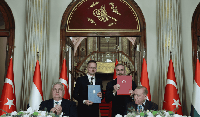 Türkiye ve Macaristan arasında 16 anlaşma imzalandı