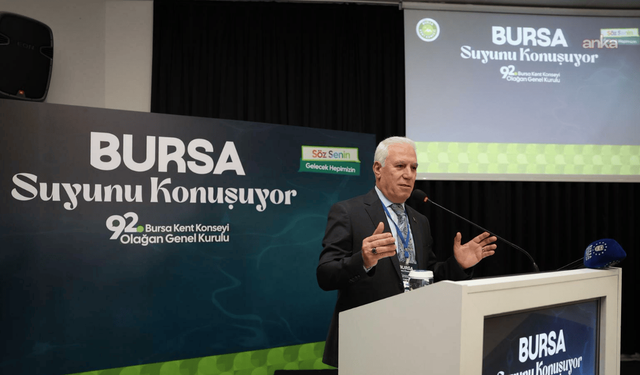 Mustafa Bozbey: Bursa Ovası’nda su seviyesi 250 metrenin altına indi