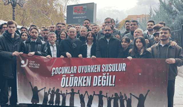 CHP Gençlik Kolları'ndan 81 ilde MESEM eylemi: Çocuklar, ölürken değil, uyurken susulur