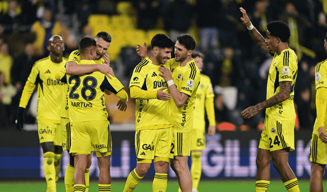 Fenerbahçe'den gol yağmuru: Konyaspor'u 4-0'la geçti