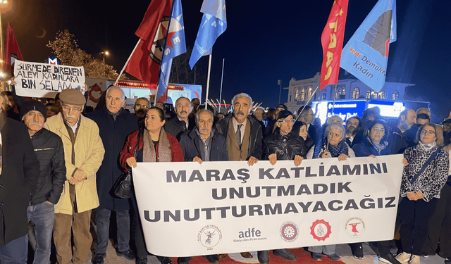 Maraş Katliamı'nın 47. yılında Kadıköy'de adalet çığlığı: Arşivler ve mezarlar açıklansın