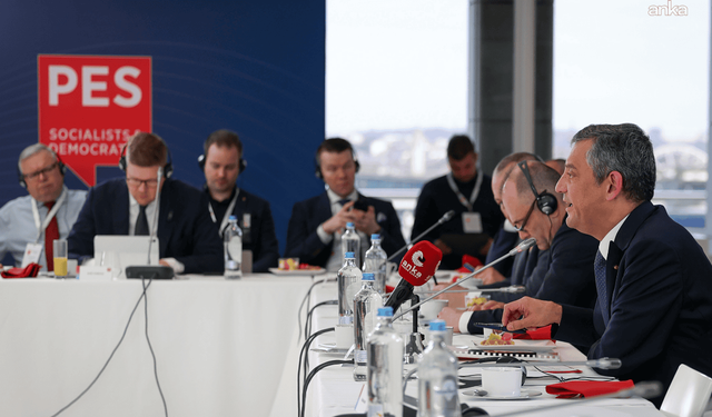 Özel'den PES Zirvesi'nde Avrupalı liderlere sitem: Erdoğan'ı destekleyerek bizi yalnız bırakıyorsunuz