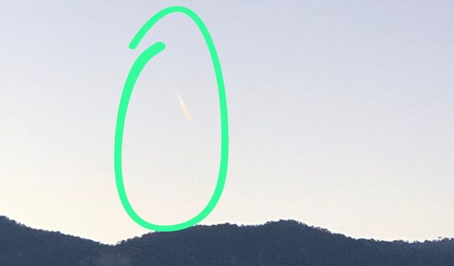 Burdur Valiliği: Düşen cisme dair herhangi bir bulguya rastlanmadı