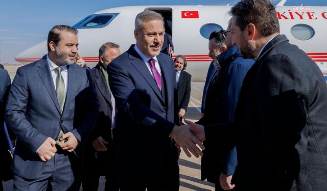 Dışişleri Bakanı Fidan, Milli Savunma Bakanı Güler ve MİT Başkanı Kalın Suriye'de